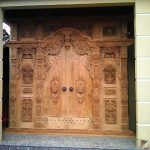 gebyok jawa pintu ukir timbul