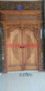 Pintu Gebyok RAHMAJATI hubungi 081386361900