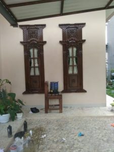 Jendel gebyok sederhana