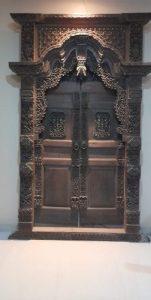 Pintu Gebyok Lawasan Asli Kuno