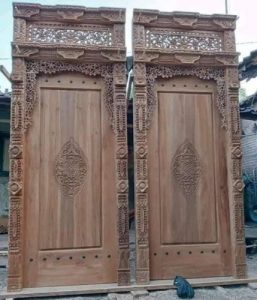 Pintu Gebyok kamar murah Di Jepara