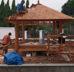 Atap kayu ulin /sirap kayu